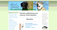 Desktop Screenshot of hund-beziehung-mensch.de